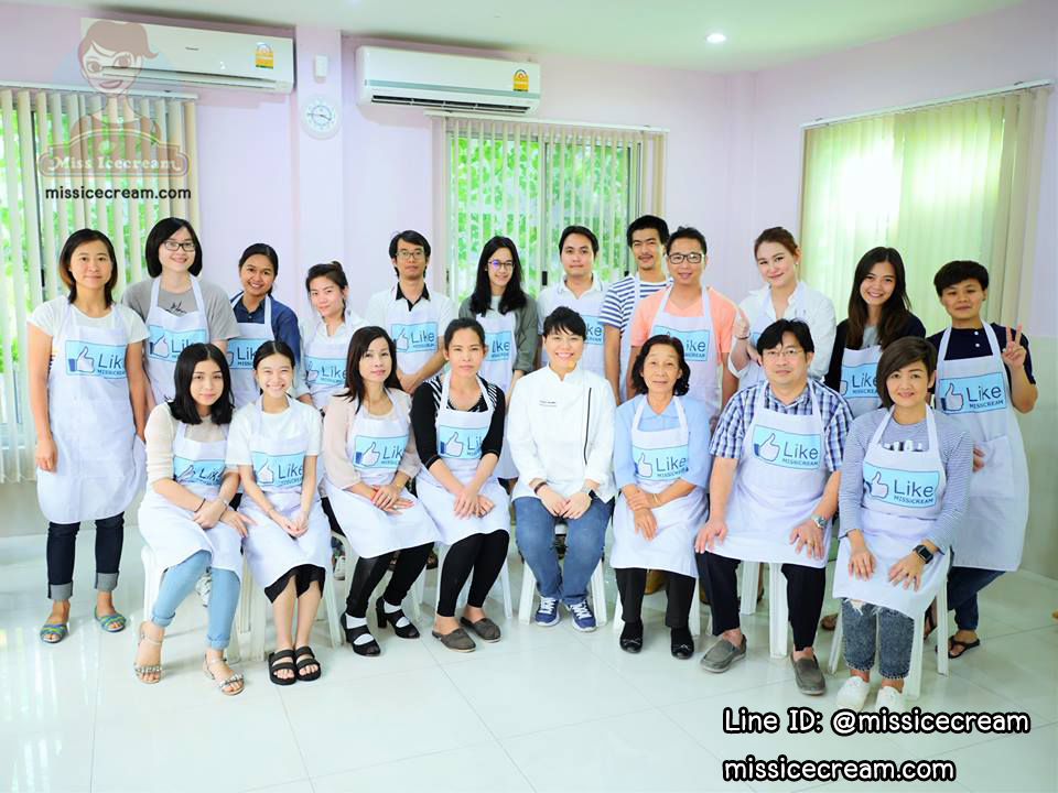 Homemade Ice cream & Artisan Gelato Class โดย อ.พรหล้า Miss Icecream