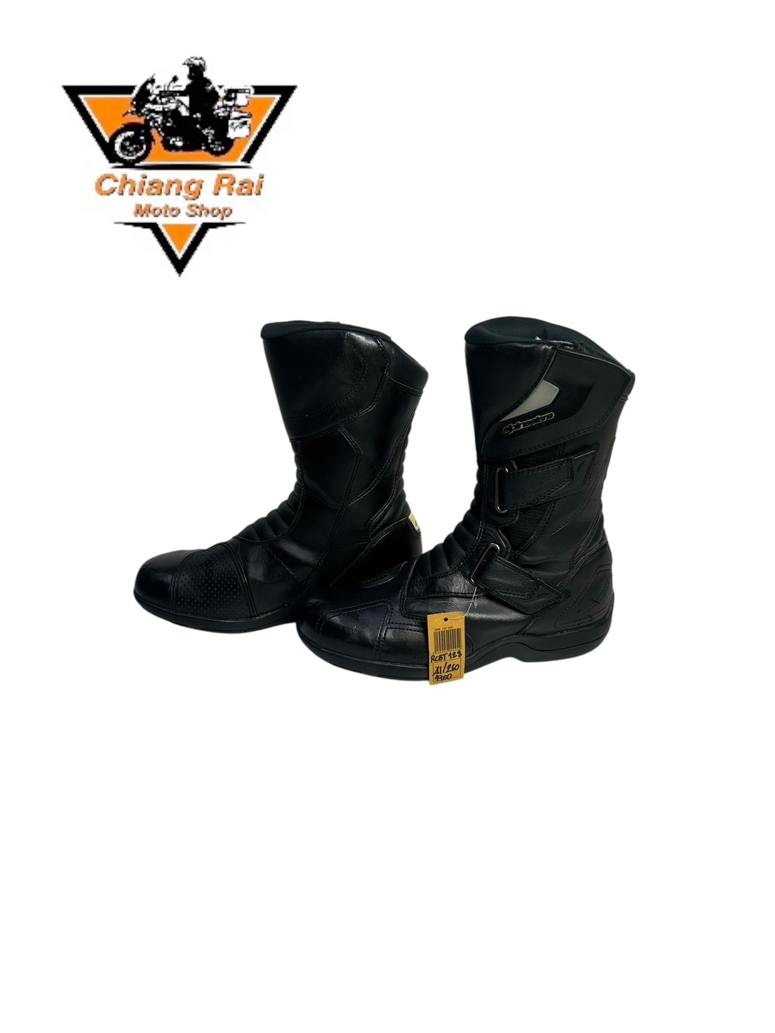 รองเท้าขี่มอเตอร์ไซด์( มือสอง) RCBT-128 Size ขนาดจากป้าย 41:EUR / 7.5:UK / 26:Cm.(Alpinestars)