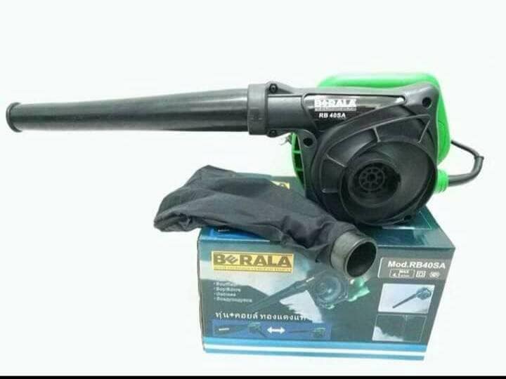 BERALA เครื่องเป่าลมดูดฝุ่น ล้างแอร์ 600w รุ่นใหม่ ตัวใหญ่ 2 ระบบ ทั้งดูดและเป่า