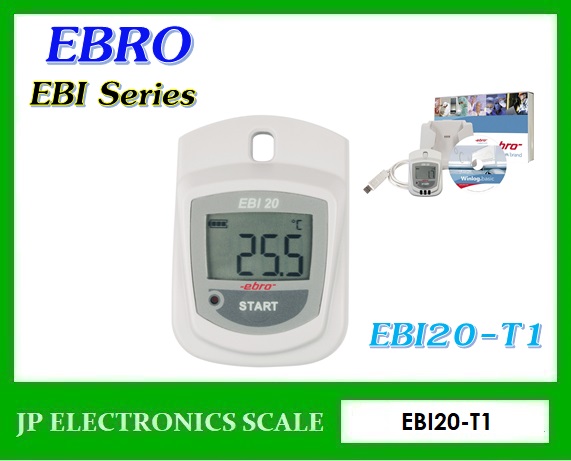 เครื่องวัดและบันทึกอุณหภูมิ EBI 20-T1 / EBRO TEMPERATURE DATA LOGGER