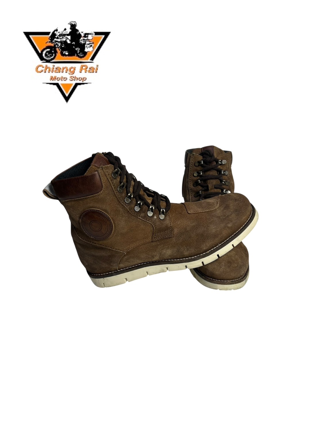 รองเท้าขี่มอเตอร์ไซด์( มือสอง) RCBT-121 Size ขนาดจากป้าย 43:EUR / 9:UK / 27.5:Cm.(REV'IT)