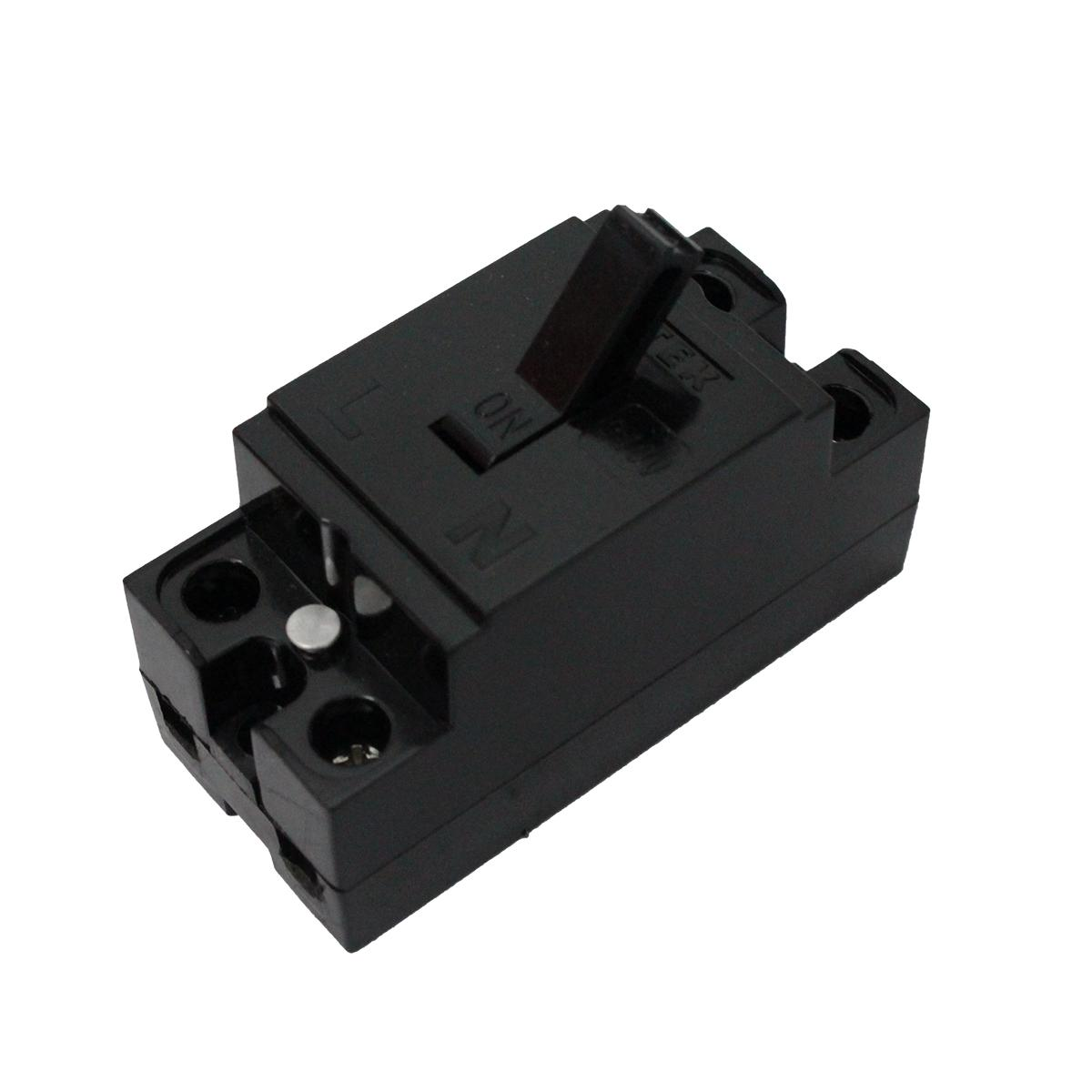 HI-TEK เบรกเกอร์ 2P 10A รุ่น HT28 สีดำ