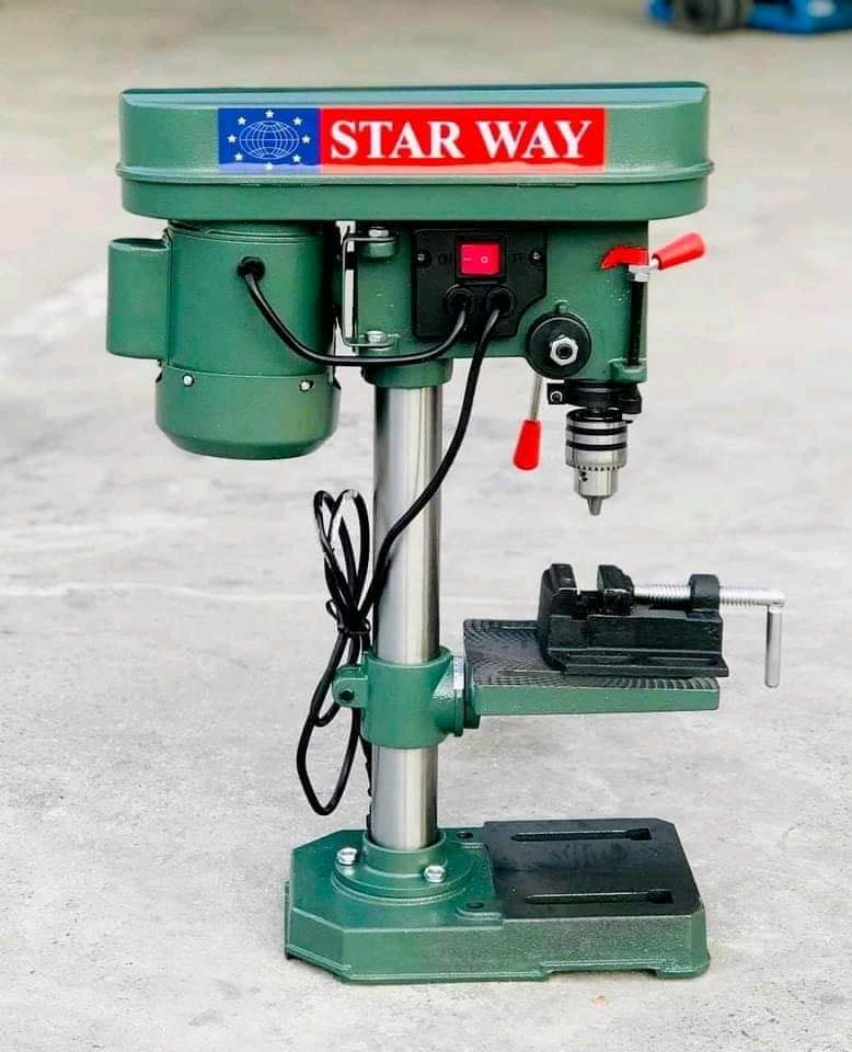 สว่านแท่น Starway 4 หุน ปรับได้ 5 สปีด แถมฟรีปากกาจับชิ้นงาน