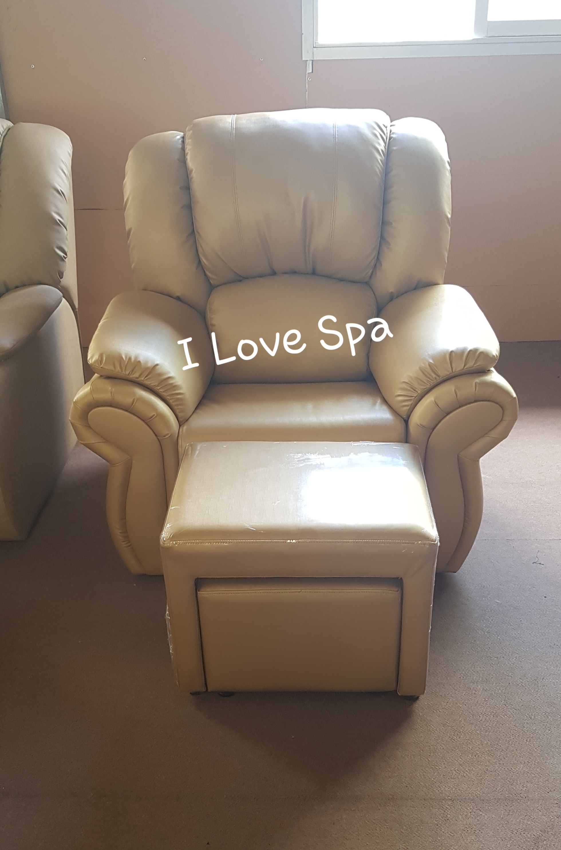 เก้าอี้นวดฝ่าเท้า รุ่น Premium ดีไซน์แขนหลุยส์