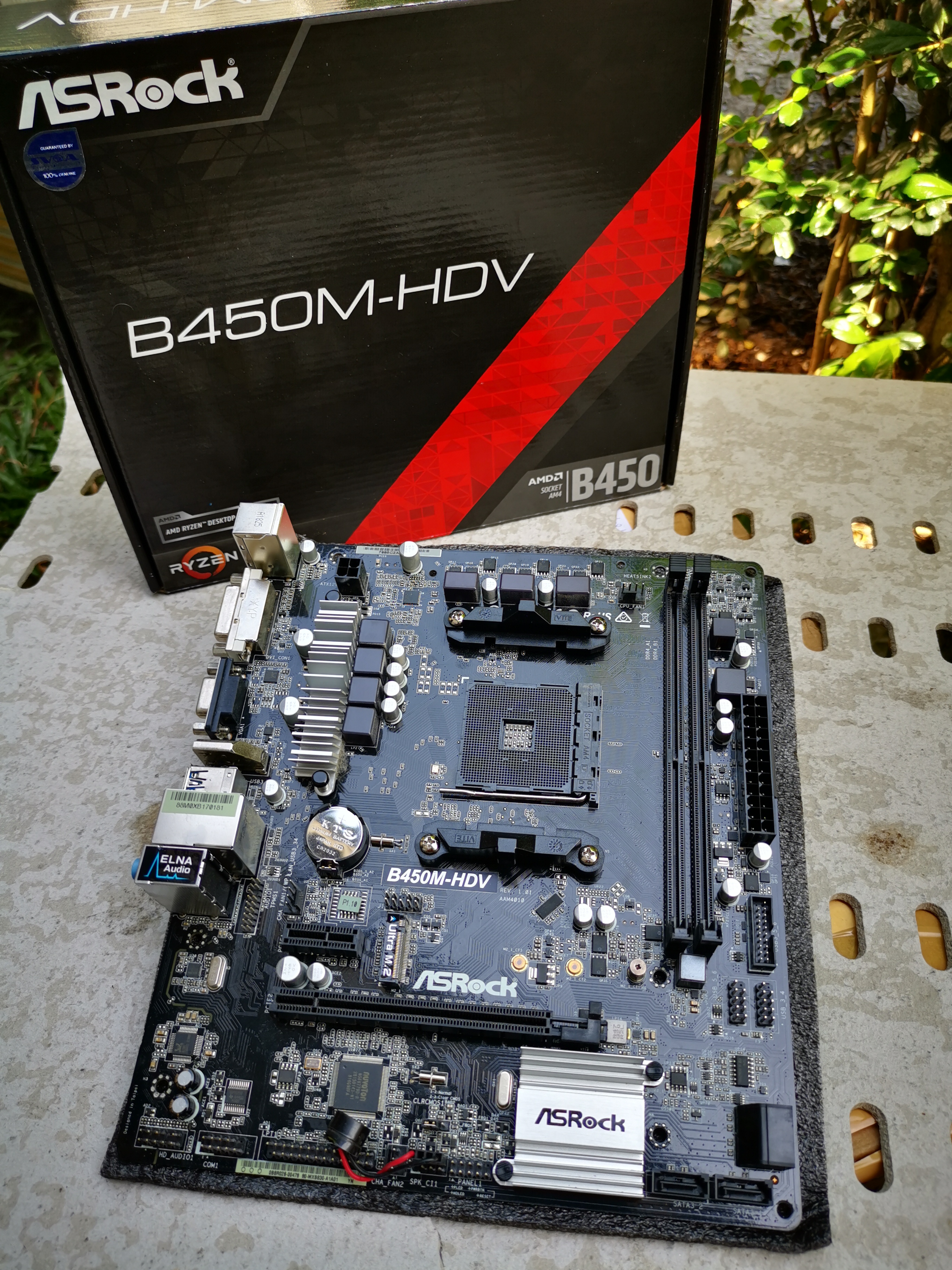 ASROCK B450M-HDV