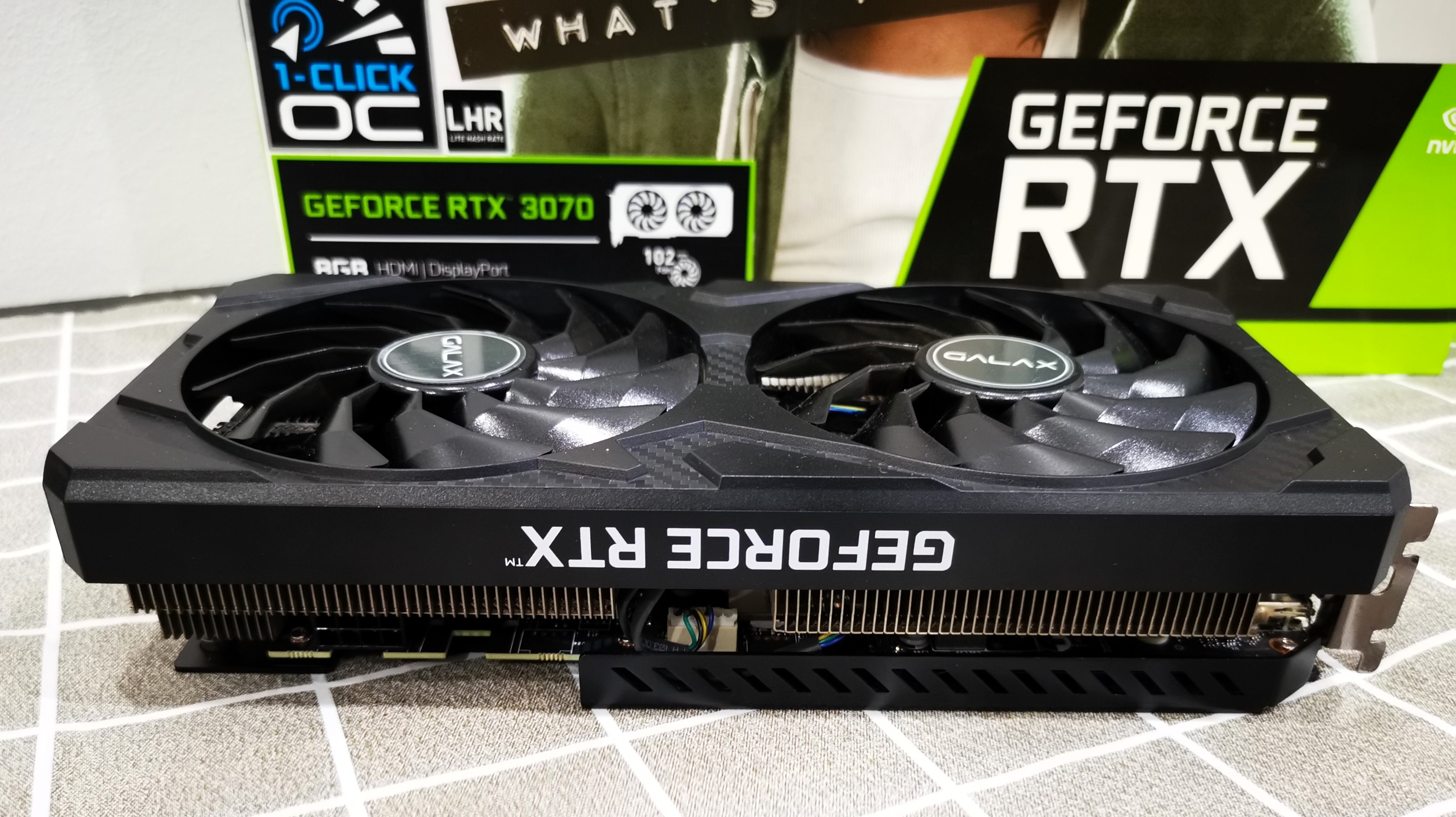 Galax RTX 3070 1-Click OC 8GB GDDR6 LHR