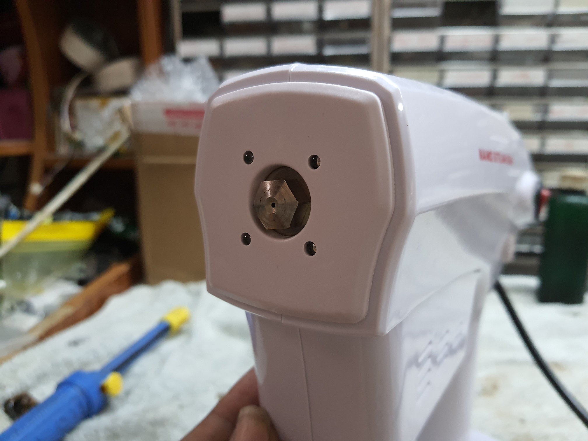 ซ่อมเครื่องพ่นนาโน สำหรับผมแห้งเสีย Blue Magic Nano Hair Care xh-040h อาการไม่พ่นน้ำยา