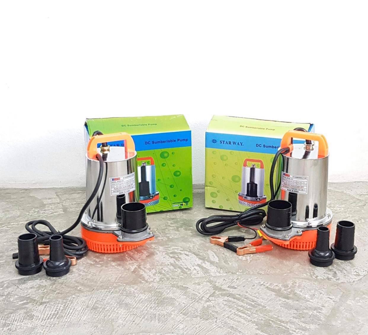 ปั๊มแช่แบตเตอรี่DC ท่อ 2นิ้ว มีให้เลือก 12V และ 24V