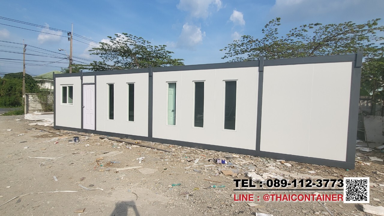 สำนักงานสำเร็จรูป ขนาด 3x12x2.50ม.