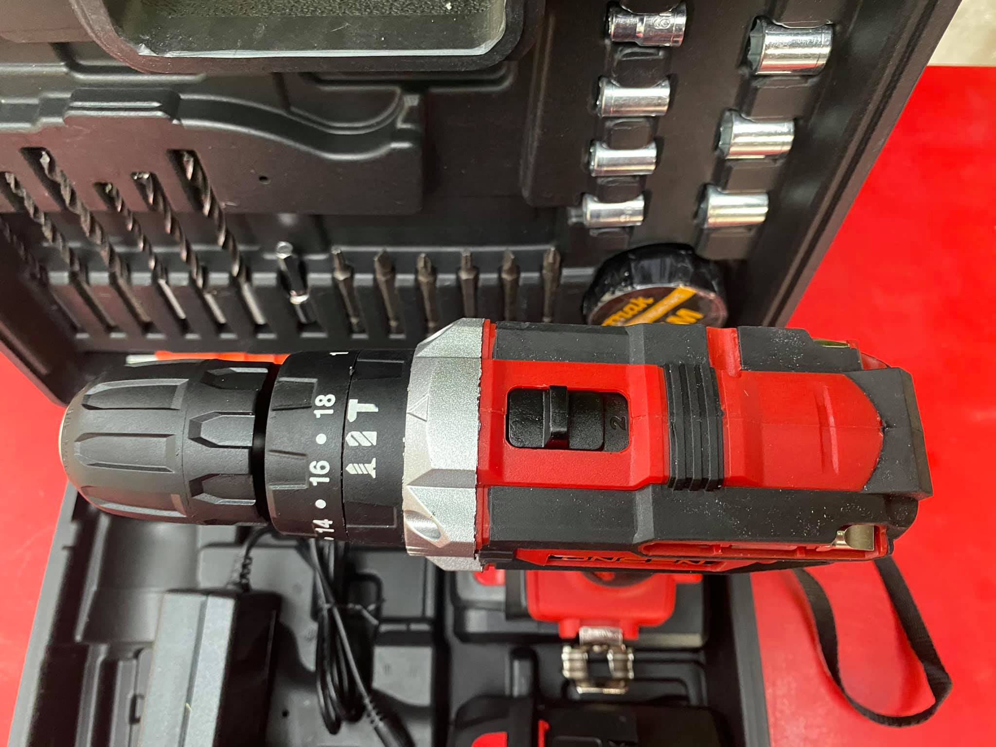 สว่านแบตกระแทก Onsen 3 ระบบ รุ่นท๊อป 128V