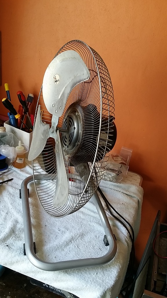 ซ่อมพัดลมอุตสาหกรรม ยี่ห้อ IMARFLEX อาการพัดลมหมุนช้า