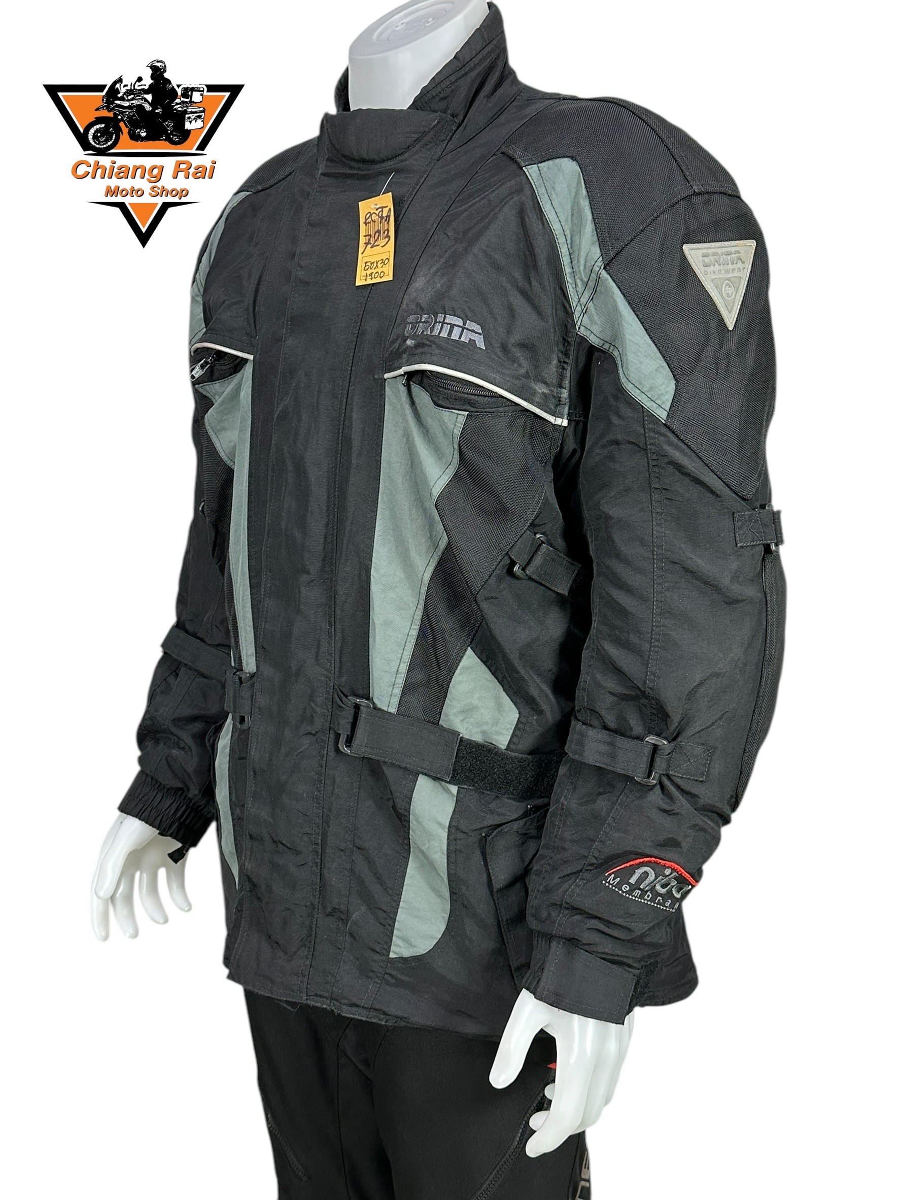 เสื้อขี่มอเตอร์ไซด์( มือสอง) RCTA 723 อก 50" ยาว 30 (XL) **ORINA**
