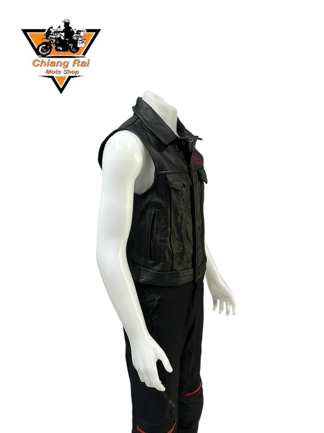 เสื้อขี่มอเตอร์ไซด์( มือสอง) CRSB 047 : อก 38" ยาว 21" (S) **Honda**