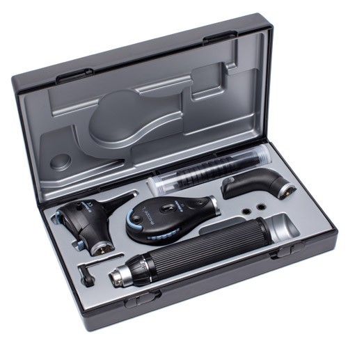 ชุดตรวจ ตา หู คอ RIESTER L3 Otoscope/ L2 Ophthalmoscope/ Tongue Blade รุ่น ri-scope Perfect, LED 3.5V (R3819-203)
