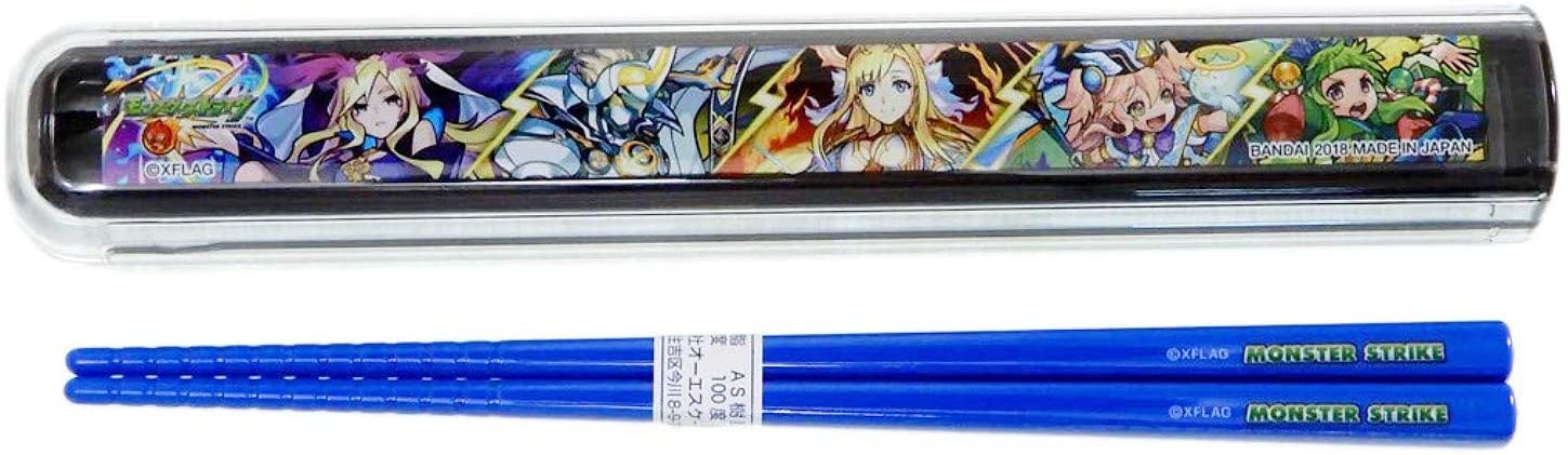 OSK ตะเกียบ พร้อมกล่องพกพา Monster Strike ของแท้จากญี่ปุ่น 16.5 cm MADE IN JAPAN