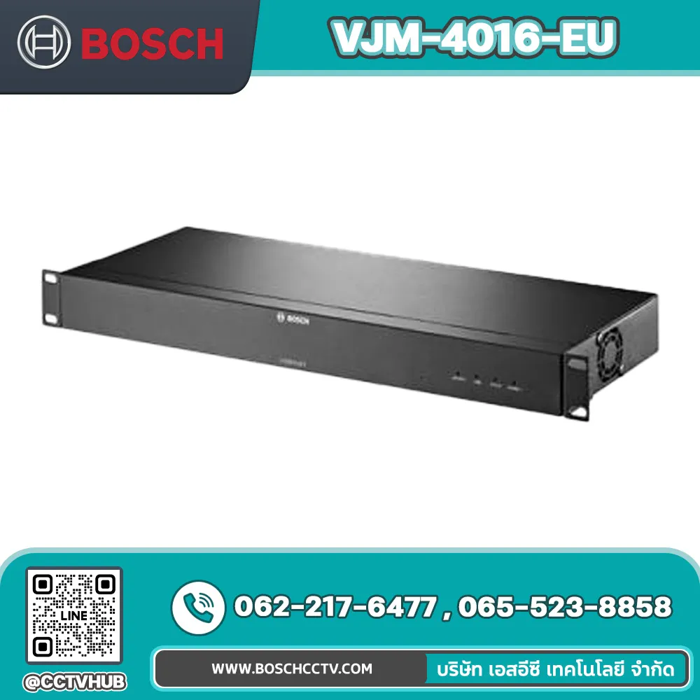 Accessories BOSCH รุ่น VJM-4016-EU Encoder, 16ch, H.264, dual streaming