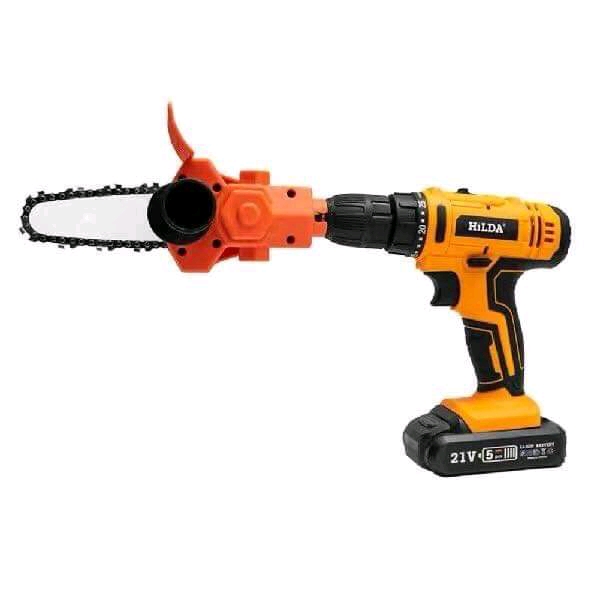 หัวเลื่อยโซ่ต่อสว่าน