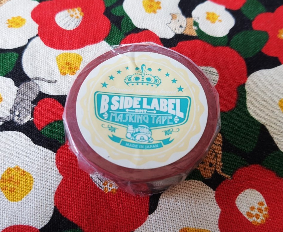 B-SIDE LABEL Masking Tape เทปวาชิ เทปตกแต่ง น่ารักมากค่ะ จากญี่ปุ่น Size : 15 mm x 10 m MADE IN JAPAN