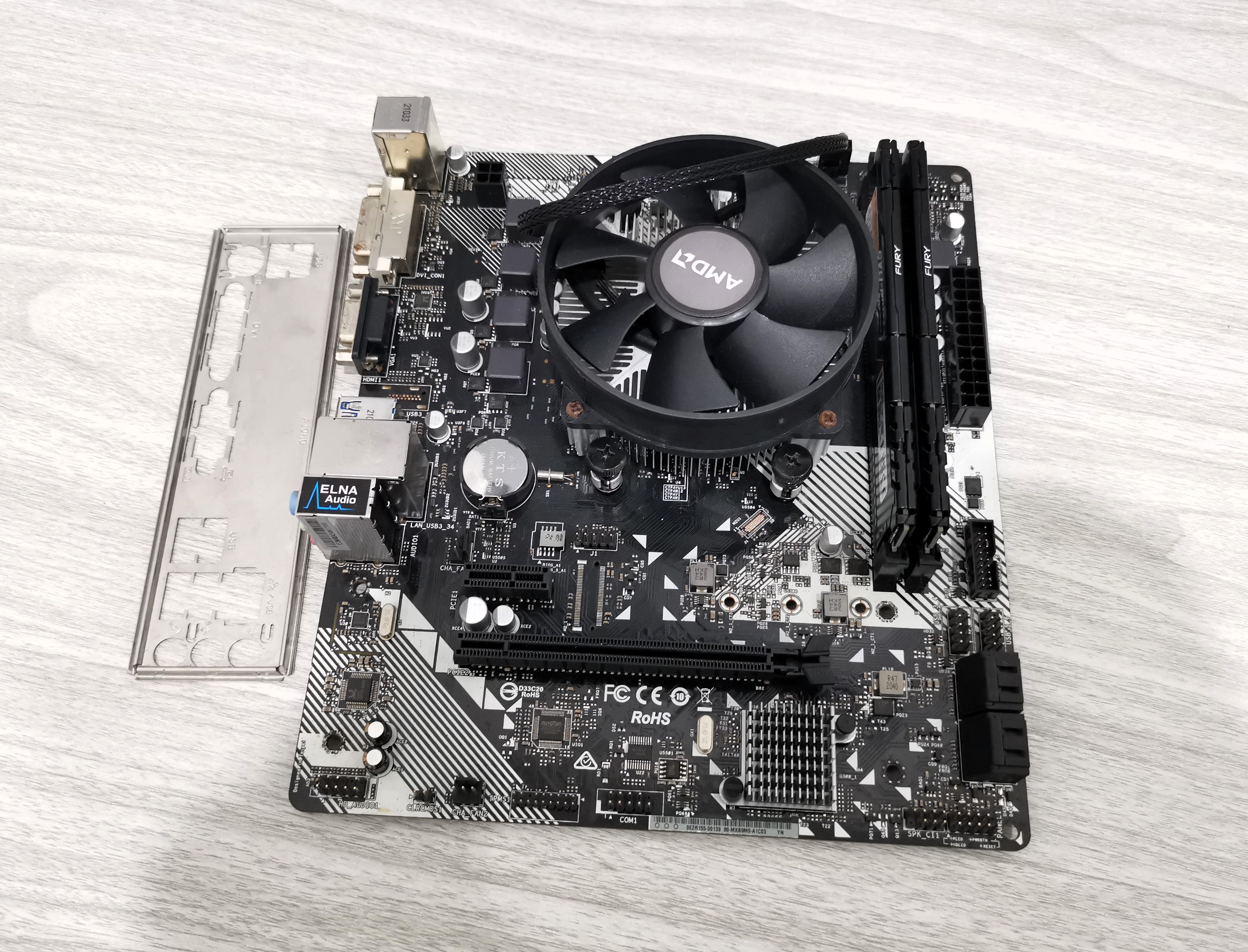 เซ็ตมัดรวม บอร์ด A320M + R3 1200 + Ram 16(8*2)/2666