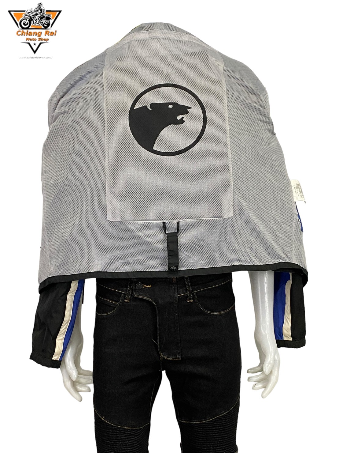 เสื้อขี่มอเตอร์ไซด์( มือสอง) RCSA 548: อก 48" ยาว 25" (L) **BERING**