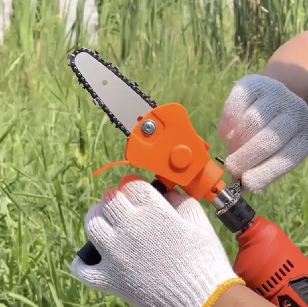 หัวเลื่อยโซ่ต่อสว่าน