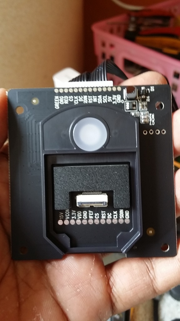 ซ่อมเครื่องฟอกอากาศ ยี่ห้อ Xiaomi รุ่น 3H อาการจอไม่มีภาพหรือจอเป็นเส้น