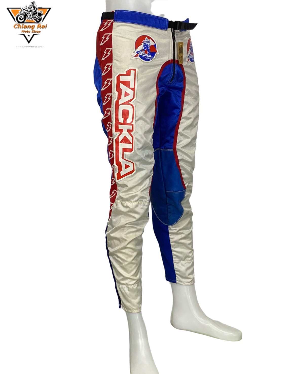 กางเกงสำหรับขี่มอเตอร์ไซด์ ( มือสอง ) E&A 432: เอว 32" ยาว 27" **TACKLA**