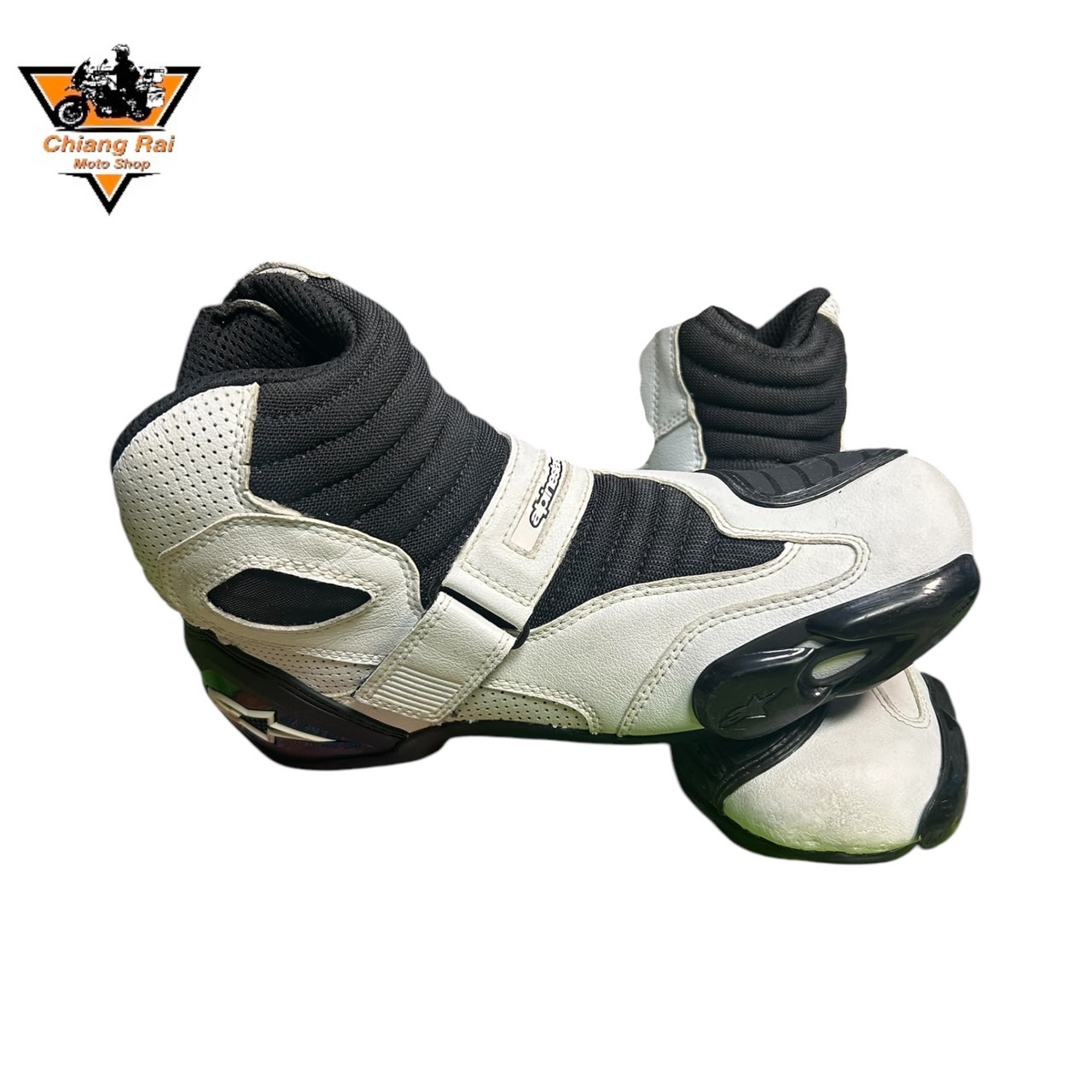 รองเท้าขี่มอเตอร์ไซด์( มือสอง) RCBS-1009 Size ขนาดจากป้าย 44:EUR / 10:UK / 28:Cm.(Alpinestars)