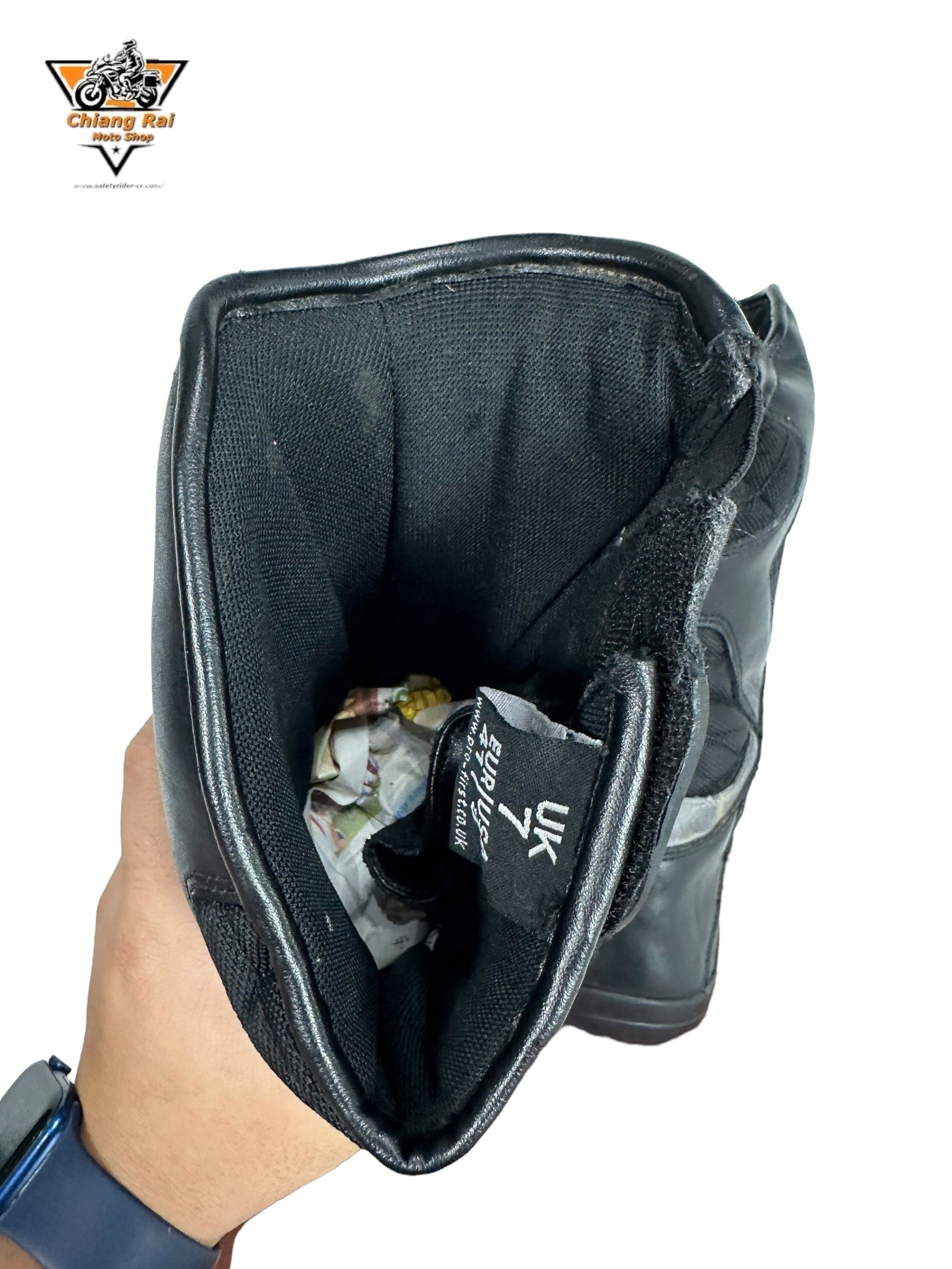 รองเท้าขี่มอเตอร์ไซด์( มือสอง) RCBS-576 Size ขนาดจากป้าย 41:EUR / 7:UK / 25.4:Cm.(PROBKER)