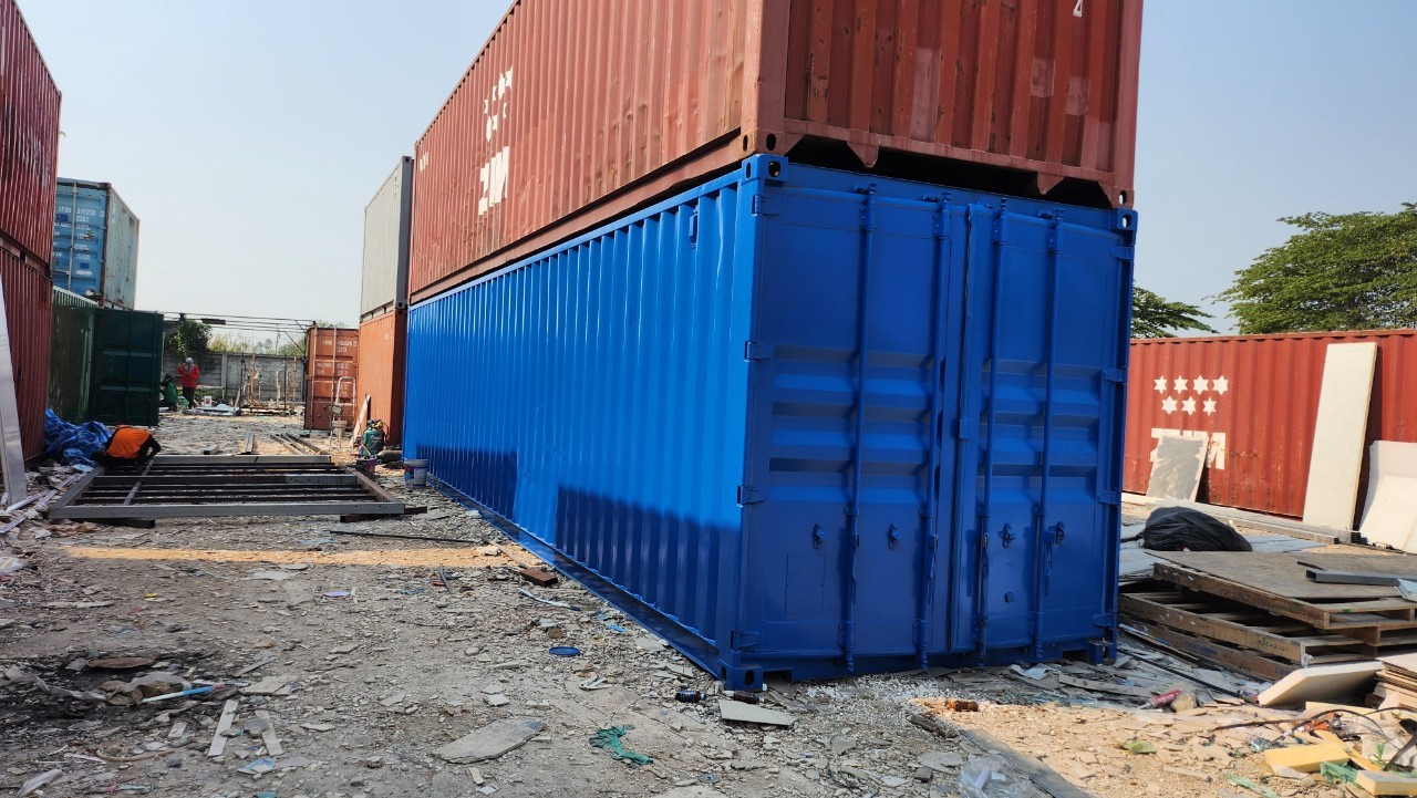 ตู้้บ้านพักคนงาน ตู้บ้านพัก ตู้คอนเทนเนอร์บ้านพัก ตู้แคมป์คนงาน ตู้คอนเทนเนอร์ดัดแปลง