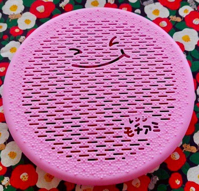 ที่อุ่น โมจิ ใน ไมโครเวฟ จากญี่ปุ่น โมจินุ่มๆ ลอกออกง่ายมากทำความสะอาดก็ง่าย Size : 25 cm Akebono Polypropylene Mochi Grill Net