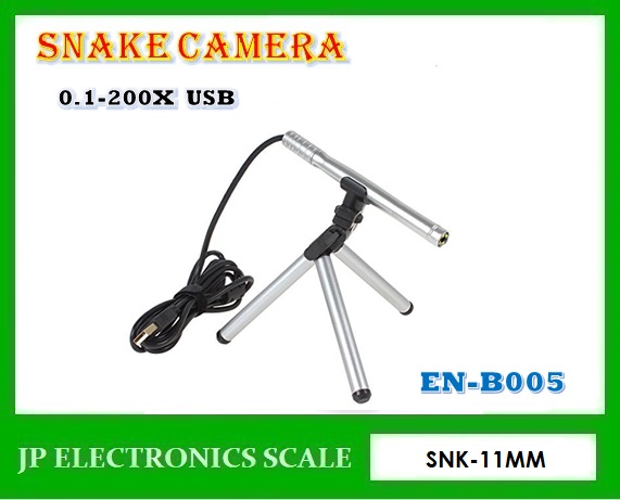 กล้องงูแว่นขยาย 0.1-200X USB กล้องงู กล้องตรวจสอบชิ้นงาน กล้องตรวจสอบงานในท่อ กล้องขนาด 11mm