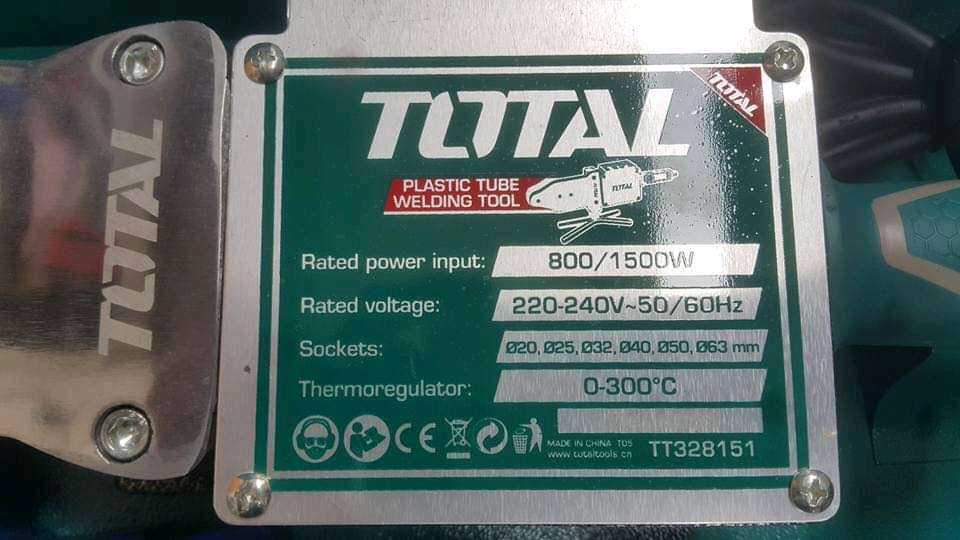 ชุดเชื่อมท่อพีวีซี ยี่ห้อ total
