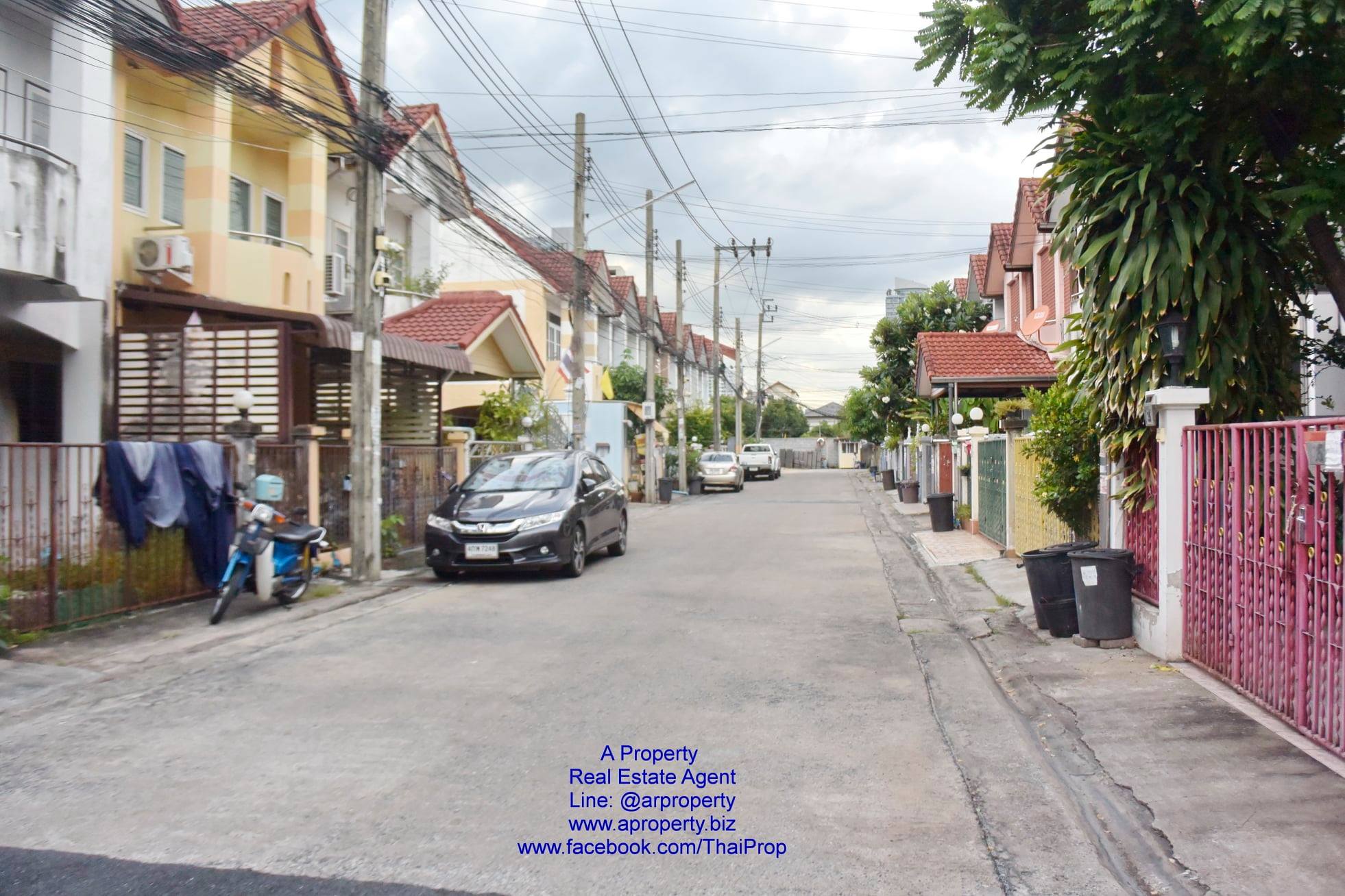 ให้เช่า ทาว์นเฮาส์ ใกล้ รถไฟฟ้าสายสีม่วง แยกติวานนท์
