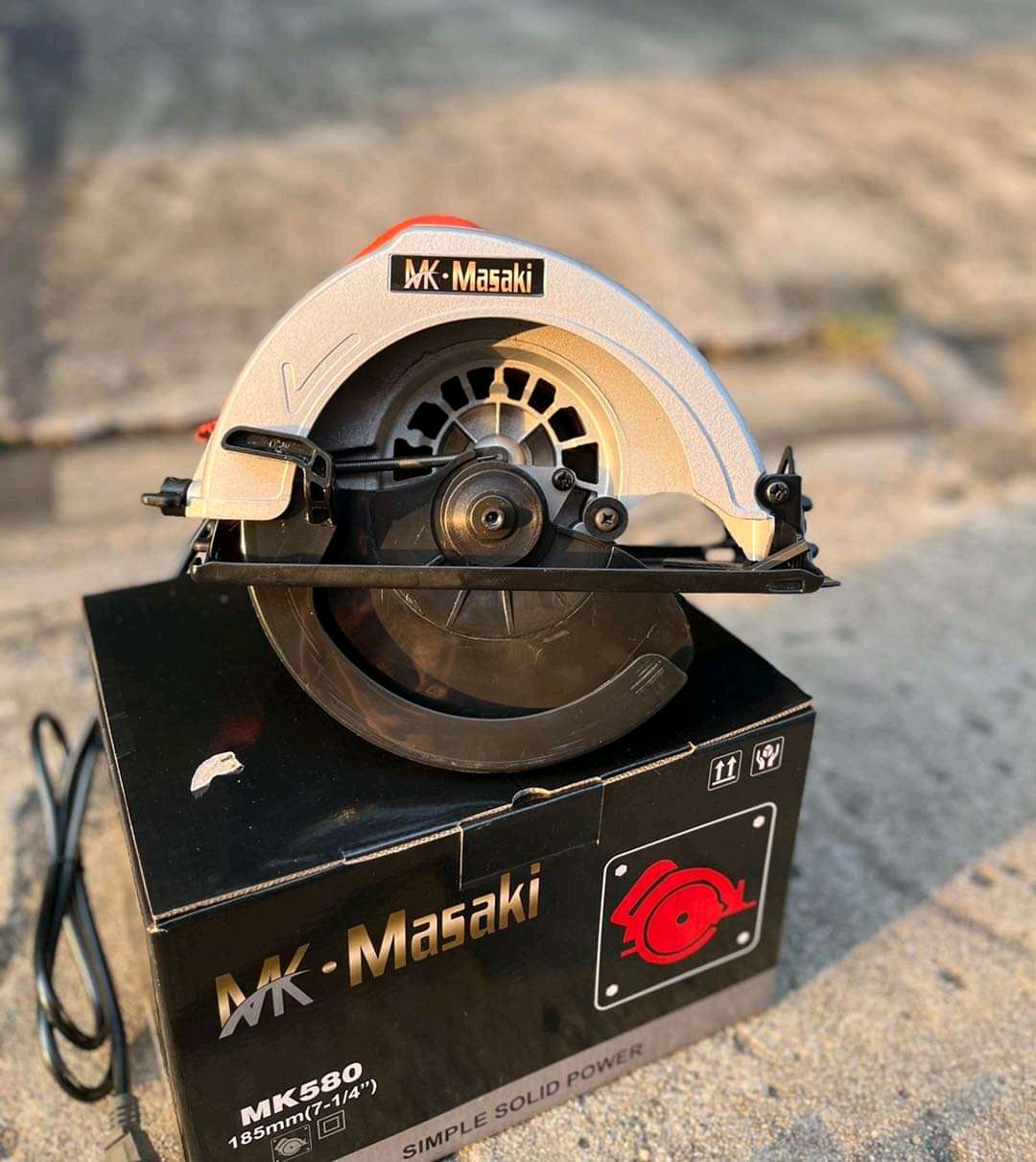 เลื่อยวงเดือน 7 นิ้ว MASAKI รุ่น MK 580