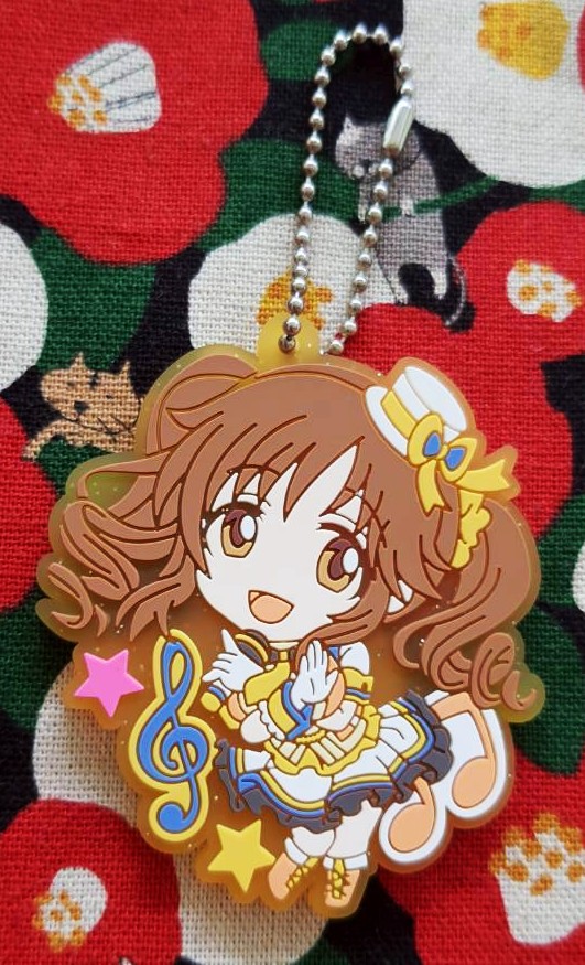 พวงกุญแจ คันซากิ รันโกะ Ranko Kanzaki THE iDOLM@STER Cinderella Girls ดิ ไอดอลมาสเตอร์ ซินเดอเรลลาเกิร์ลส์ จากญี่ปุ่น Size : 6 cm