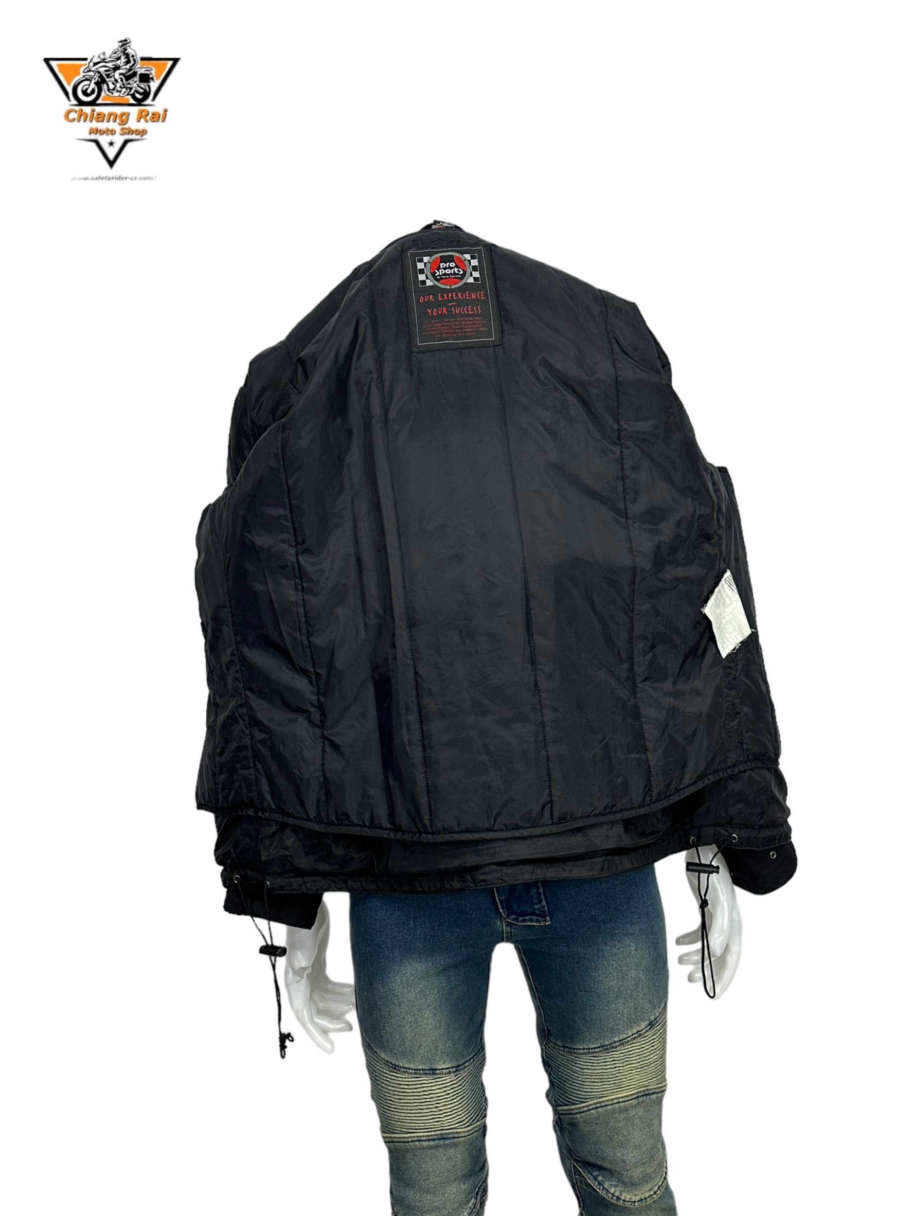 เสื้อขี่มอเตอร์ไซด์( มือสอง) RCTA 524: อก 52" ยาว 28" (XL) **PROSPORTS**