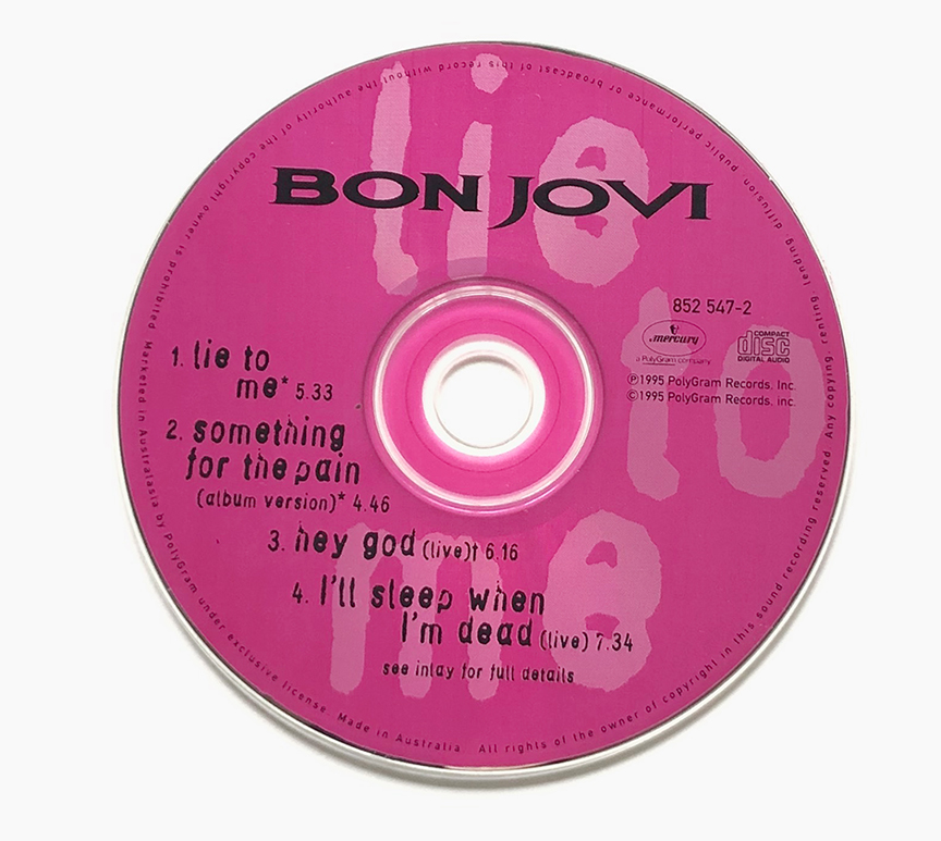 Bon Jovi - Lie to me ซีดีซิงเกิล