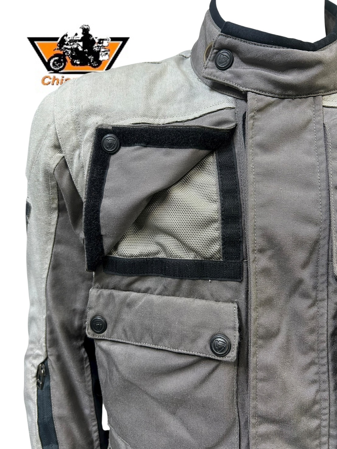 เสื้อขี่มอเตอร์ไซด์( มือสอง) RCTA 801 อก 46" ยาว 25 (L) **REV'IT**