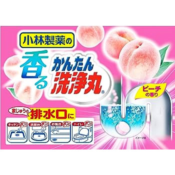 Kobayashi เม็ดฟู่ระเบิดท่อดับกลิ่นและฆ่าเชื้อ ล้างท่ออุดตัน กลิ่นหอมสะอาดทั้งบ้าน (บรรจุ 12 เม็ด ใช้ได้ 12 ครั้ง)