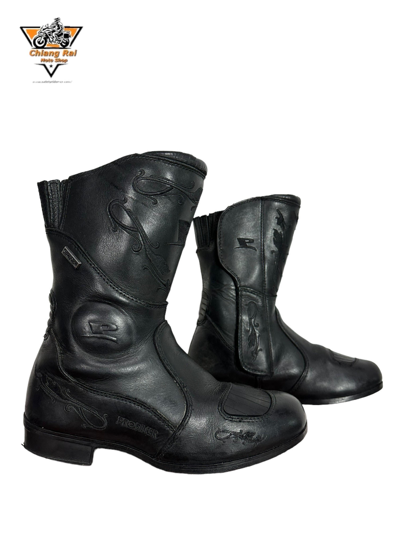 รองเท้าขี่มอเตอร์ไซด์( มือสอง) RCBS-623 Size ขนาดจากป้าย 39:EUR / 6:UK / 24.1:Cm.(PROBKER)