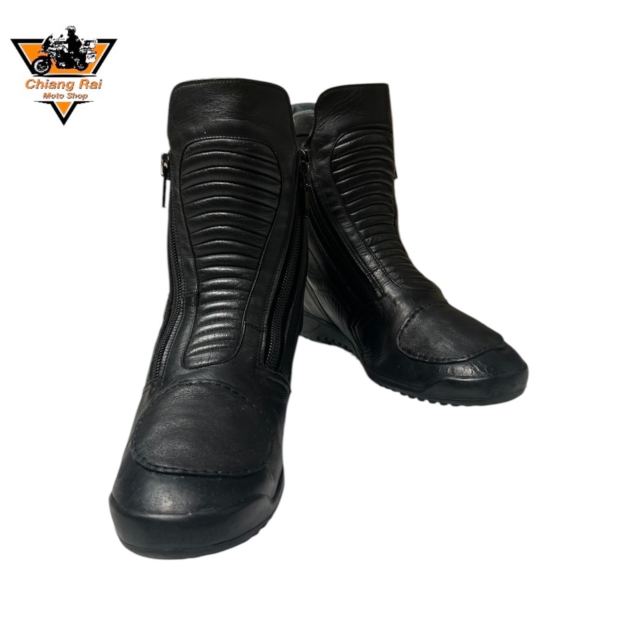รองเท้าขี่มอเตอร์ไซด์( มือสอง) RCBS-1019 Size ขนาดจากป้าย 42:EUR / 8:UK / 26.5:Cm.(Daytona)