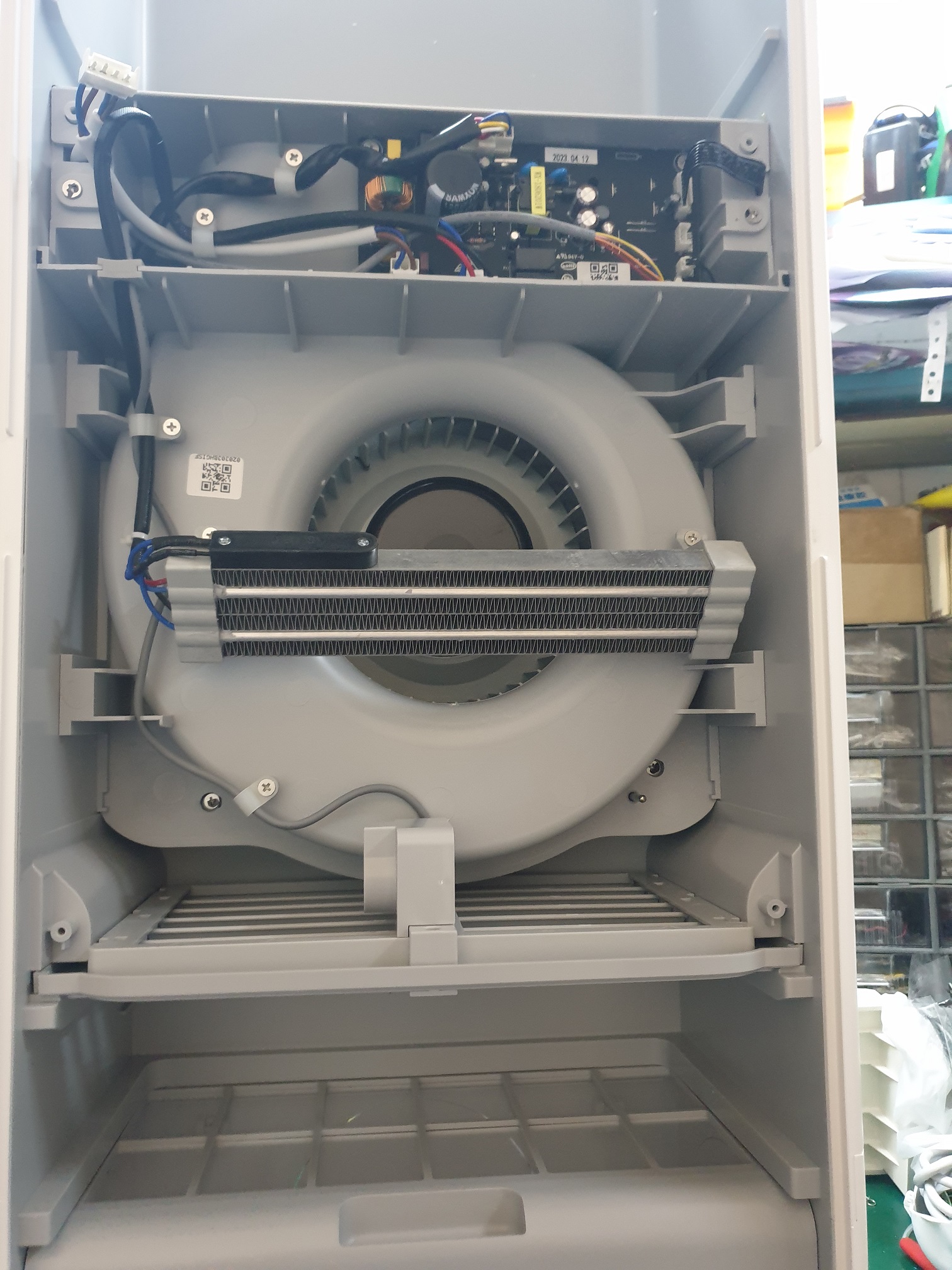 ซ่อมเครื่องเติมอากาศและกรองอากาศ ยี่ห้อ XIAOMI รุ่น MJXFJ-300-G1 อาการเครื่องเปิดไม่ติด