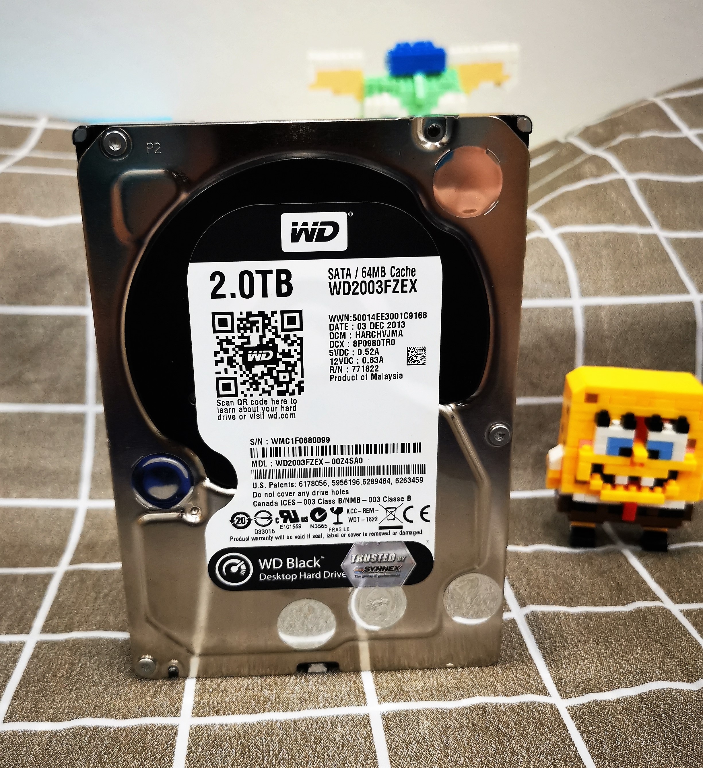 HDD WD Black 2.0 TB