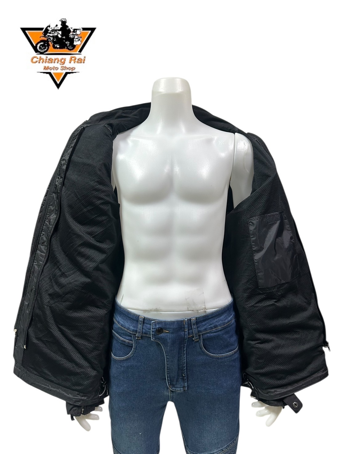 เสื้อขี่มอเตอร์ไซด์( มือสอง) RCTA 762 อก 48" ยาว 30 (L) **Acerbid**