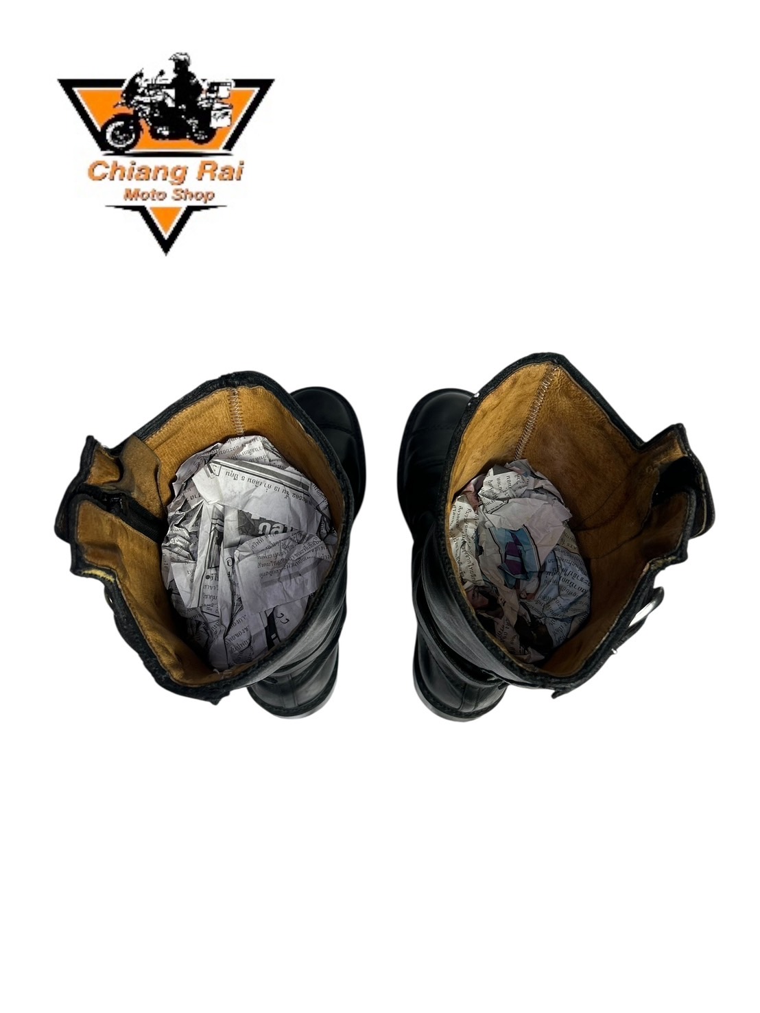 รองเท้าขี่มอเตอร์ไซด์( มือสอง) RCBT-091 Size ขนาดจากป้าย 41:EUR / 7:UK / 26:Cm.(BMW)