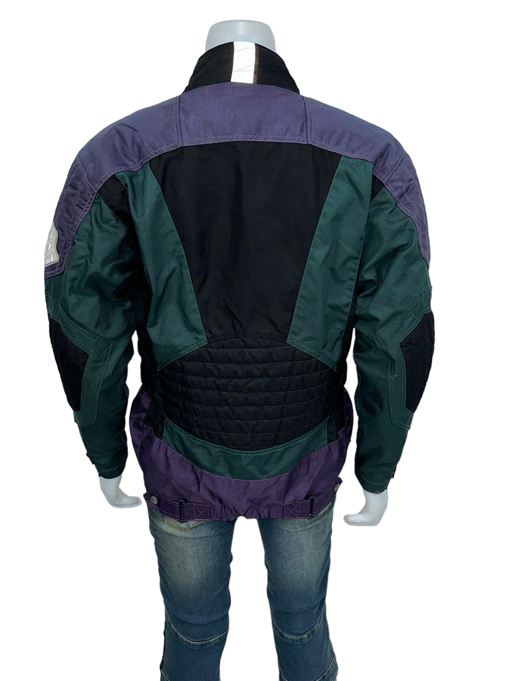 เสื้อขี่มอเตอร์ไซด์( มือสอง) F 006: อก 50" ยาว 27" (XL) **TECHNO**