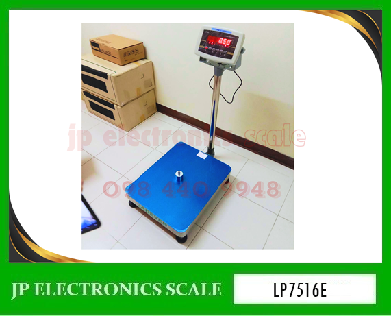 เครื่องชั่งดิจิตอล150kg เครื่องชั่งวางพื้น150kg เครื่องชั่งตั้งพื้น 150กิโลกรัม เครื่องชั่งน้ำหนัก150kg ตาชั่ง150กิโลกรัม กิโลดิจิตอล150kg เครื่องชั่ง150kg*10g ยี่ห้อ LOCOSC รุ่น LP7516E ขนาดแท่นชั่ง 40*50cm.