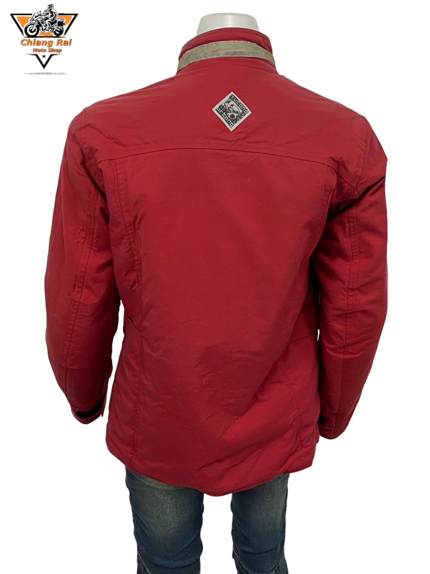 เสื้อขี่มอเตอร์ไซด์( มือสอง) RCTA 489: อก 46" ยาว 28" (L) **TUCANOURBANO**
