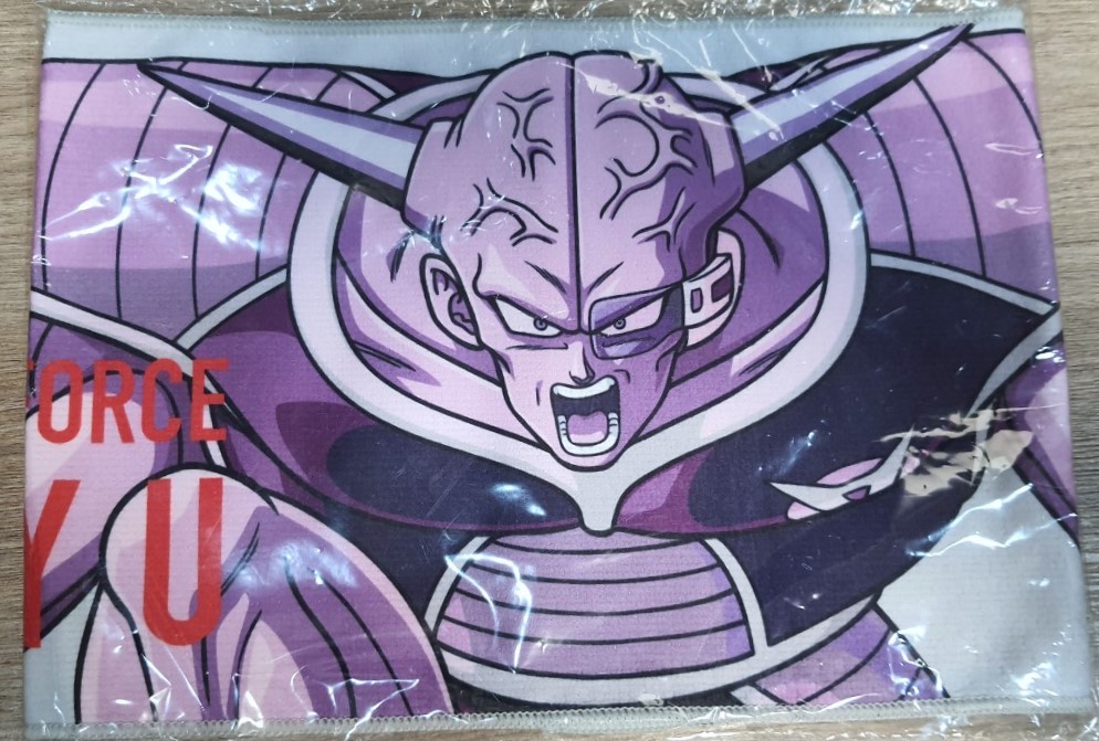 The Ginyu force GINYU ดราก้อนบอล ซุปเปอร์ฮีโร่ ผ้าเช็ดหน้า ผ้าเช็ดผม BANDAI DRAGON BALL SUPER HERO ของแท้จากญี่ปุ่น Size : 20 x 60 cm